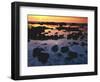 Sunset, Big Island of Hawaii, Kona Coast, Hawaii, USA-Charles Gurche-Framed Photographic Print
