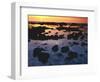 Sunset, Big Island of Hawaii, Kona Coast, Hawaii, USA-Charles Gurche-Framed Photographic Print