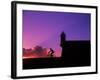 Sunset Bike Ride at El Morro Fort, Old San Juan, Puerto Rico-Bill Bachmann-Framed Photographic Print