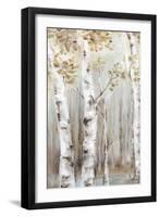 Sunset Birch Forest I-Eva Watts-Framed Art Print