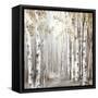 Sunset Birch Forest III-Eva Watts-Framed Stretched Canvas