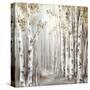 Sunset Birch Forest III-Eva Watts-Stretched Canvas