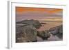 Sunset, Bird Island, Point Lobos State Reserve, California, USA-Michel Hersen-Framed Photographic Print