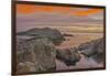 Sunset, Bird Island, Point Lobos State Reserve, California, USA-Michel Hersen-Framed Photographic Print