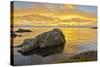 Sunset, Bird Island, Point Lobos State Reserve, California, USA-Michel Hersen-Stretched Canvas