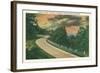 Sunset, Blue Ridge Mountains-null-Framed Art Print