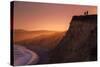 Sunset Bluff Walk, Point Reyes California-Vincent James-Stretched Canvas