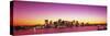 Sunset, Boston, Massachusetts, USA-null-Stretched Canvas