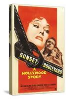 Sunset Boulevard, 1950 "Sunset Blvd." Directed by Billy Wilder-null-Stretched Canvas