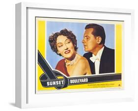 Sunset Boulevard, 1950-null-Framed Art Print