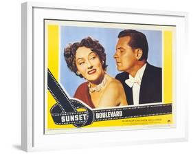 Sunset Boulevard, 1950-null-Framed Art Print