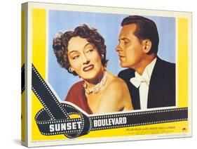 Sunset Boulevard, 1950-null-Stretched Canvas