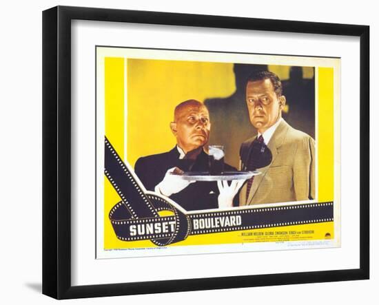 Sunset Boulevard, 1950-null-Framed Art Print