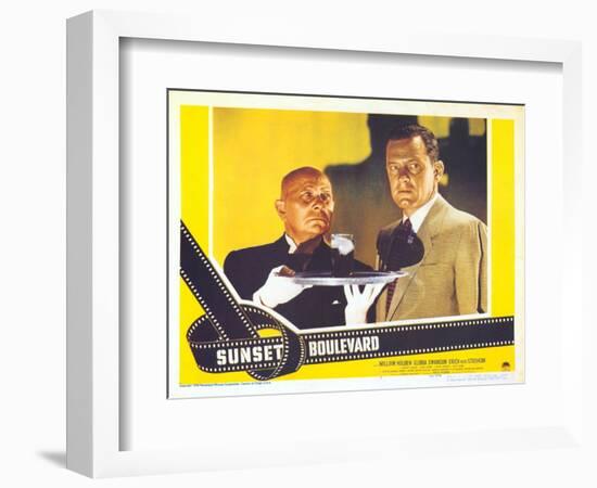 Sunset Boulevard, 1950-null-Framed Art Print