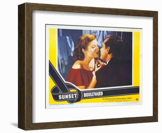 Sunset Boulevard, 1950-null-Framed Art Print