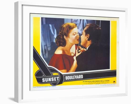 Sunset Boulevard, 1950-null-Framed Art Print