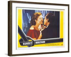 Sunset Boulevard, 1950-null-Framed Art Print