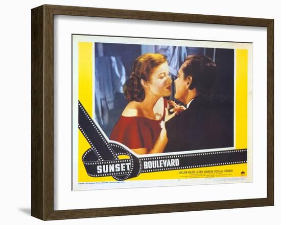 Sunset Boulevard, 1950-null-Framed Art Print