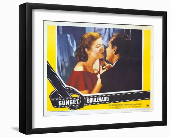 Sunset Boulevard, 1950-null-Framed Art Print