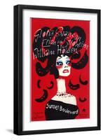 Sunset Boulevard-null-Framed Art Print