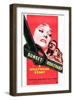 Sunset Boulevard-null-Framed Art Print