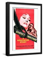 Sunset Boulevard-null-Framed Art Print