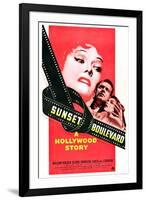 Sunset Boulevard-null-Framed Art Print