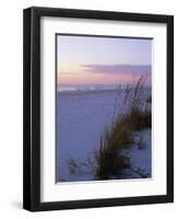 Sunset, Bradenton Beach, Anna Maria Island, Gulf Coast, Florida, USA-Fraser Hall-Framed Photographic Print