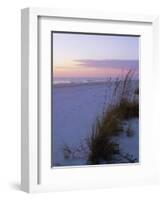 Sunset, Bradenton Beach, Anna Maria Island, Gulf Coast, Florida, USA-Fraser Hall-Framed Photographic Print