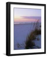 Sunset, Bradenton Beach, Anna Maria Island, Gulf Coast, Florida, USA-Fraser Hall-Framed Photographic Print