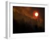 Sunset Breaks Through Smoke of the Hayman Wildfire-null-Framed Premium Photographic Print