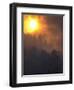 Sunset Breaks Through Smoke of the Hayman Wildfire-null-Framed Photographic Print