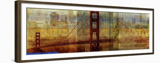 Sunset Bridge-Sloane Addison  -Framed Premium Giclee Print
