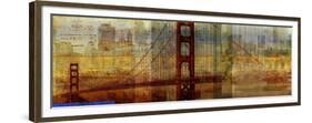 Sunset Bridge-Sloane Addison  -Framed Premium Giclee Print