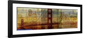 Sunset Bridge-Sloane Addison  -Framed Premium Giclee Print