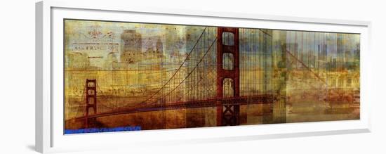 Sunset Bridge-Sloane Addison  -Framed Premium Giclee Print