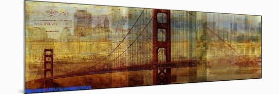 Sunset Bridge-Sloane Addison  -Mounted Premium Giclee Print