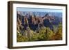 Sunset, Bright Angel Point, North Rim, Grand Canyon National Park, Arizona, USA-Michel Hersen-Framed Photographic Print