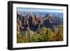 Sunset, Bright Angel Point, North Rim, Grand Canyon National Park, Arizona, USA-Michel Hersen-Framed Photographic Print