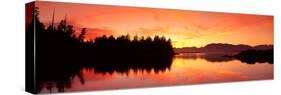 Sunset Broken Islands Pacific Rim National Park BC Canada-null-Stretched Canvas