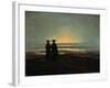 Sunset (Brother), Between 1830 and 1835-Caspar David Friedrich-Framed Giclee Print