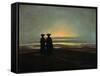 Sunset (Brother), Between 1830 and 1835-Caspar David Friedrich-Framed Stretched Canvas