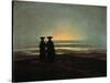 Sunset (Brother), Between 1830 and 1835-Caspar David Friedrich-Stretched Canvas