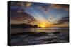 Sunset by the Southern Headland of Beautiful Playa Pelada Beach-Rob Francis-Stretched Canvas