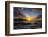 Sunset by the Southern Headland of Beautiful Playa Pelada Beach-Rob Francis-Framed Photographic Print