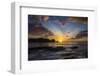 Sunset by the Southern Headland of Beautiful Playa Pelada Beach-Rob Francis-Framed Photographic Print