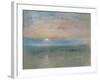 Sunset, C.1830-JMW Turner-Framed Giclee Print