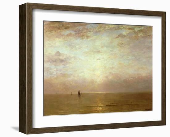 Sunset, c.1887-Hendrik William Mesdag-Framed Giclee Print