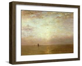 Sunset, c.1887-Hendrik William Mesdag-Framed Giclee Print