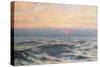 Sunset, c.1900-Alexander Harrison-Stretched Canvas